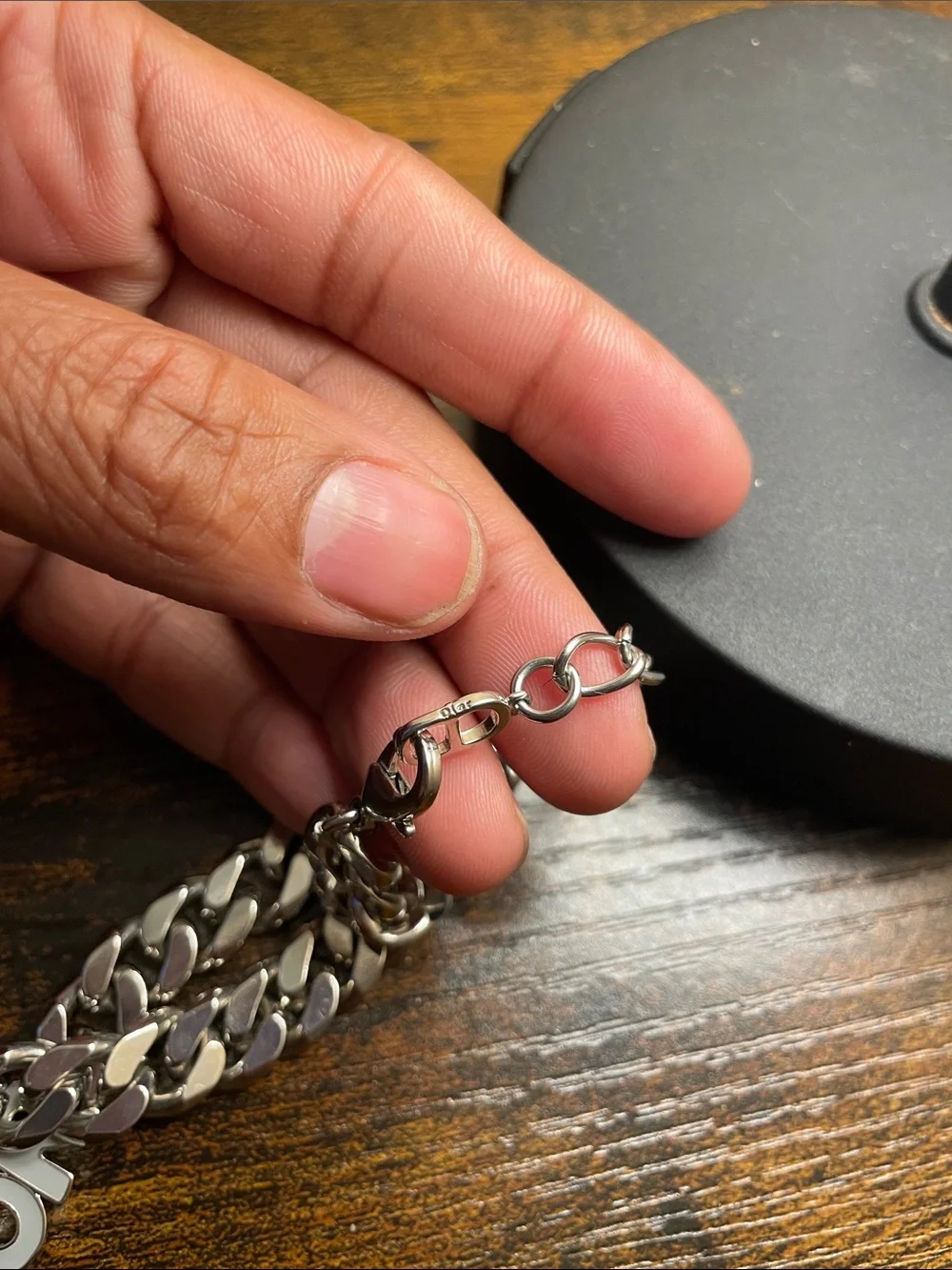 Dior chain necklace